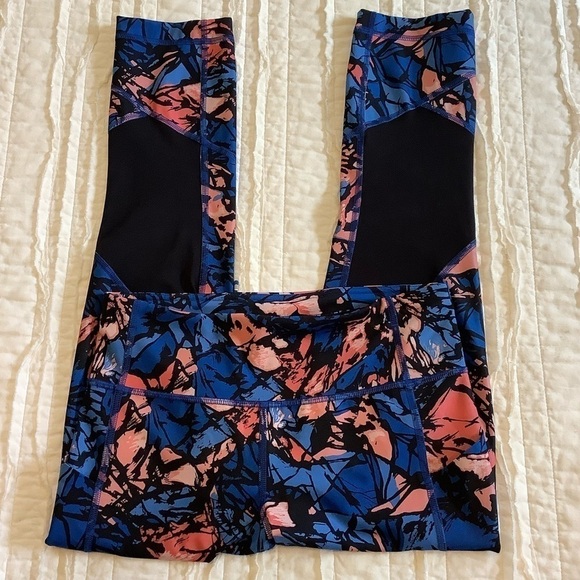 Lululemon Inspire In Paint Storm Harbor Blue Sz-4 - Picture 2 of 8